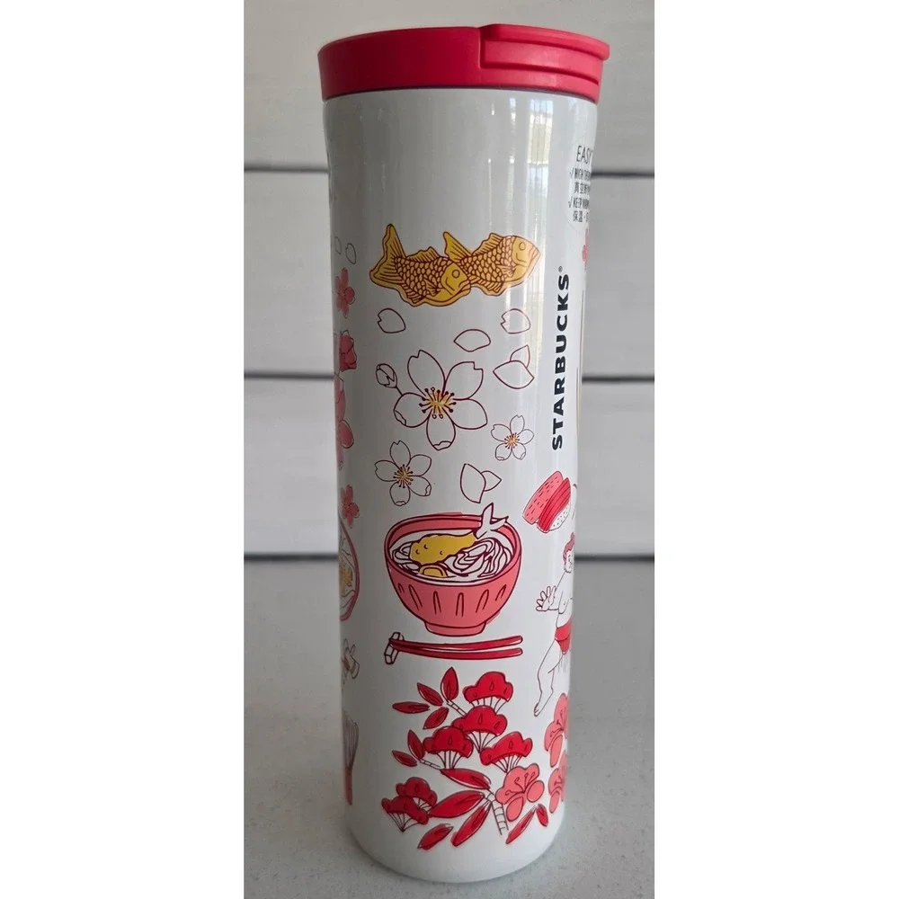 Japan Starbucks Stainless Tumbler Bottle 16oz Been There Series NEW